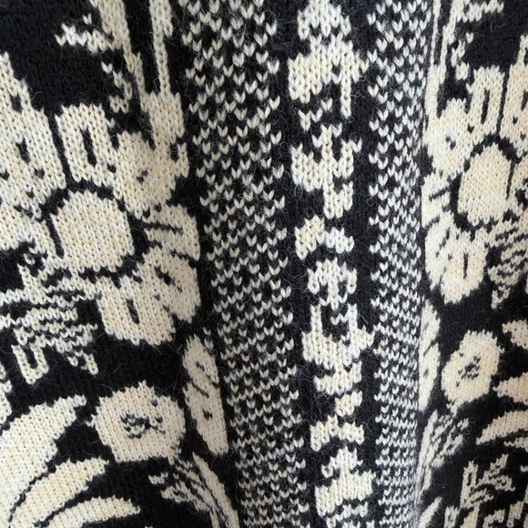 FARM RIO Pineapple Garden Mini Knit Sweater Dress - Picture 10 of 14